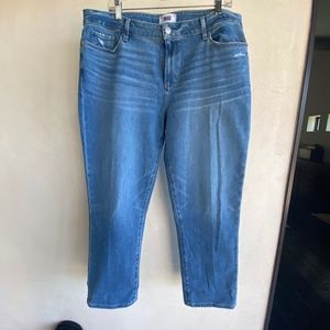 Paige Brigitte High-Rise Slim Boyfriend Jeans